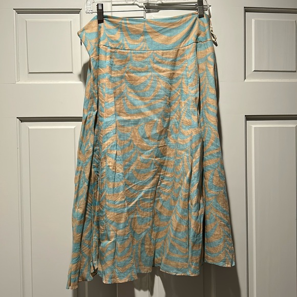 Flowy DKNY midi skirt - Picture 1 of 10